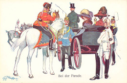 MILITARIA - Humoristiques - Bei Der Parade - Carte Postale Ancienne - Humoristiques