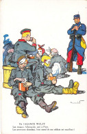 MILITARIA - Humoristiques - De L'Agence Wolf - Les Troupes Allemandes Sont à Paris - Carte Postale Ancienne - Humor