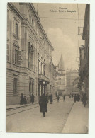 PARMA - PALAZZO POSTE E TELEGRAFI - RETRO PUBBLICITA DITTA A. RAGAZZI PIACENZA - NV FP - Parma