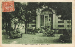 Lamalou Les Bains * La Source Capus * Attelage âne - Lamalou Les Bains