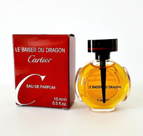 Miniatures De Parfum  LE BAISER Du  DRAGON  De CARTIER  EDP  15 Ml  + BOITE - Miniatures Femmes (avec Boite)