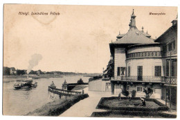 Allemagne-- PILLNITZ-- Wasserpalais (petite Animation) --bateaux-- - Pillnitz