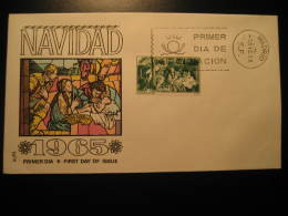 1965 Edifil 1692 Navidad Christmas Religion Vidireras Stained Glass Windows Art SPD FDC Spain - FDC