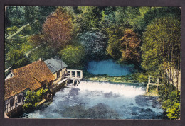 GERMANY - Blaubeuren, Blautopf.  / Postcard Circulated, 2 Scans - Blaubeuren