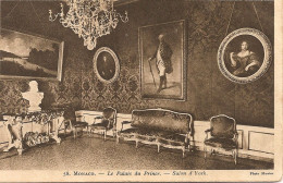 CPA MONACO Le Palais Du Prince Salon D'york - Palais Princier