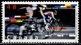 CDN+ Kanada 2003 Mi 2136 Radrennen - Oblitérés