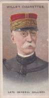 5 General Gallieni, France  -  Allied Army Leaders 1917 - Wills Cigarette Cards - Original  - Antique - Military - Player's