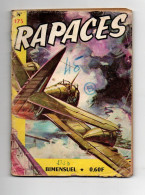 Rapaces N°175 L'épreuve Du Feu - Les Indicateurs - éditions Impéria De 1968 - Rapaces