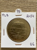 Monnaie De Paris Jeton Touristique - 75 Palais Du Luxembourg - Le Sénat 2014 - 2014
