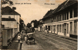 PC CPA Groet Uit BATAVIA Pintoe Besar INDONESIA (a12030) - Indonésie