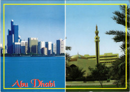 PC CPA U.A.E. , ABU DHABI, SCENES FROM ABU DHABI, REAL PHOTO POSTCARD (b16389) - Ver. Arab. Emirate