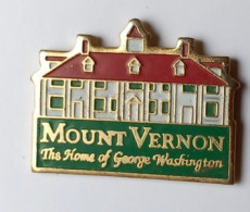 YY27 Pin's Mount Vernon The Home Of George Washington En Virginie USA Achat Immédiat - Personnes Célèbres