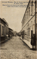 PC CPA MOZAMBIQUE, LOURENCO MARQUES, RUE DE GAVEA, VINTAGE POSTCARD (b20785) - Mozambique