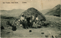 PC CPA CAPE VERDE / PORTUGAL, S. VICENTE, COBATA,Vintage Postcard (b21718) - Cap Verde