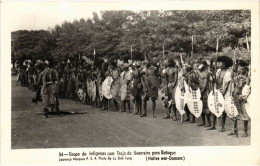 PC CPA CAPE VERDE / PORTUGAL, NATIVE WAR DANCERS, Vintage Postcard (b21732) - Cap Vert