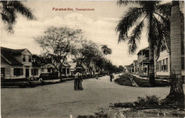 PC CPA PC CPA SURINAME PARAMARIBO, DOMINÉSTRAAT, VINTAGE POSTCARD (b4750) - Surinam