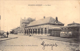 BELGIQUE - HOUDENG GOEGNIES - La Gare - Carte Postale Ancienne - Other & Unclassified