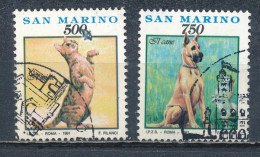 °°° SAN MARINO - Y&T N°1273/75 - 1991 °°° - Usados