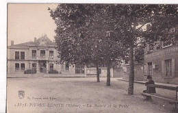 PIERRE BENITE                  LA MAIRIE ET LA POSTE - Pierre Benite