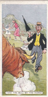 Figures Of Speech 1936 - Original Ardath Cigarette Card - 39 Grab The Bull By The Horns - Player's