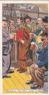 Figures Of Speech 1936 - Original Ardath Cigarette Card - 49 Who Pays The Piper - Player's