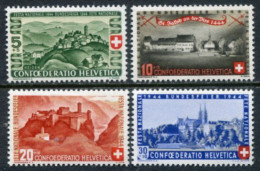 SWITZERLAND 1944 Pro Patria LHM / * . Michel 431-34 - Nuevos