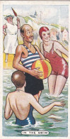 Figures Of Speech 1936 - Original Ardath Cigarette Card - 27 In The Swim - Player's
