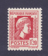 TIMBRE FRANCE N° 638 NEUF ** - 1944 Coq Et Marianne D'Alger