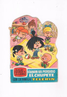 Cuento Troquelado Antiguo Familia Telerin Vamos A La Cama 4 Cuquin Ha Perdido El Chupete 1965 ** - Children's
