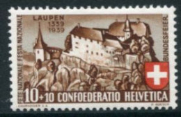 SWITZERLAND 1939 Pro Patria: Battle Of Laupen MNH / **  . Michel 356 - Ungebraucht