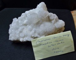 Calcite (12 X 7 X 3.5 Cm ) Montalieu-Vercieu - La Tour-du-Pin - Isère - France - Minéraux