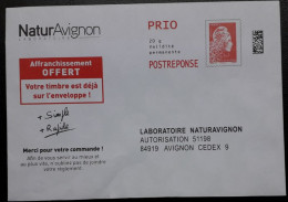 PAP REPONSE PM NATURAVIGNON   Yseult Digan Alias YZ - Catelin Agrément 388217 - PAP: Ristampa/Marianne L'Engagée