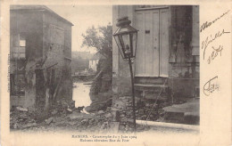 FRANCE - 72 - MAMERS - Catastrophe Du 7 Juin 1904 - Maison Détruite Rue Du Fort - Carte Postale Ancienne - Mamers