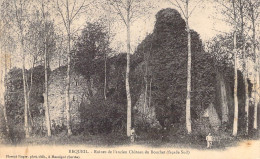 FRANCE - 72 - REQUEIL - Ruines De L'Ancien Château De Bouchet - Carte Postale Ancienne - Sonstige & Ohne Zuordnung