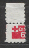 Yugoslavia  , Stamp For Membership, Red Cross, Administrative Stamp Revenue, Tax Stamp, Din 6 - Officials