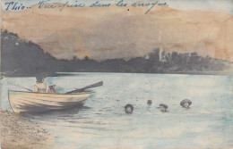 Nouvelle Calédonie - Carte Photo - Thio - Vue Prise Dans Les Arroyas - Colorisé - Animé - Carte Postale Ancienne - Nieuw-Caledonië