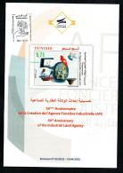 2023- Tunisia- 50th Anniversary Of The Industrial Land Agency (AFI)- Flyer - Usines & Industries