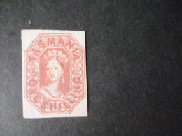 TASMANIA SG 41 ONE SHILLINGS FINE USED & CENTRED - Used Stamps