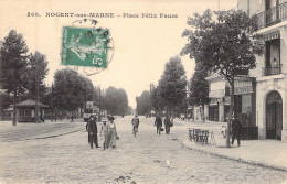 FRANCE - 94 - NOGENT SUR MARNE - Place Félix Faure - Carte Postale Ancienne - Nogent Sur Marne