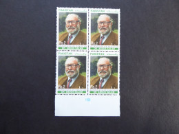 PAKISTAN SG 1053 DR ABDUL SALAM NOBEL PRIZE BL4 With PRINT YEAR - Pakistan