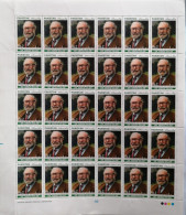 PAKISTAN SG 1053 DR ABDUL SALAM NOBEL PRIZE FULL SHEET Of 30 STAMPS - Pakistan