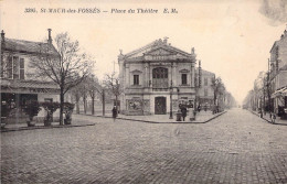 FRANCE - 94 - SAINT MAURE DES FOSSES - Place Du Théâtre  - Carte Postale Ancienne - Saint Maur Des Fosses