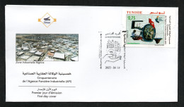 2023- Tunisia- 50th Anniversary Of The Industrial Land Agency (AFI)- FDC - Usines & Industries