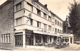 FRANCE - 78 - MANTES - Café Tabac Hôtel Place De La Gare - Carte Postale Ancienne - Mantes La Ville