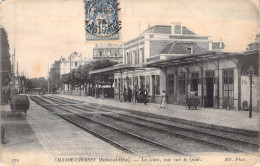 FRANCE - 78 - CHATOU CROISSY - La Gare Vue Sur Le Quai - Carte Postale Ancienne - Chatou