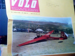 VOLO Rivista AEREI MENSILE AVIAZIONE MILITARE E CIVILE VELA  N°8 1962 JH10705 - Motoren