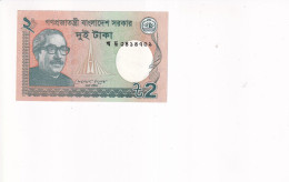 BANGLADESH 2 TAKA 2012 P52 UNC - Bangladesh