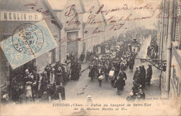 FRANCE - 18 - VIERZON - Défilé Du Banquet De Saint Eloi De La Maison Merlin Et Cie - Carte Postale Ancienne - Vierzon