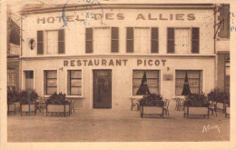 FRANCE - 60 - NOYON - Hôtel Des Alliés - Restaurant Picot - Carte Postale Ancienne - Noyon