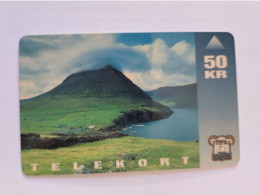 FEROES PAYSAGE LANDSCAPE FIRST ISSUE 50KR UT - Faroe Islands